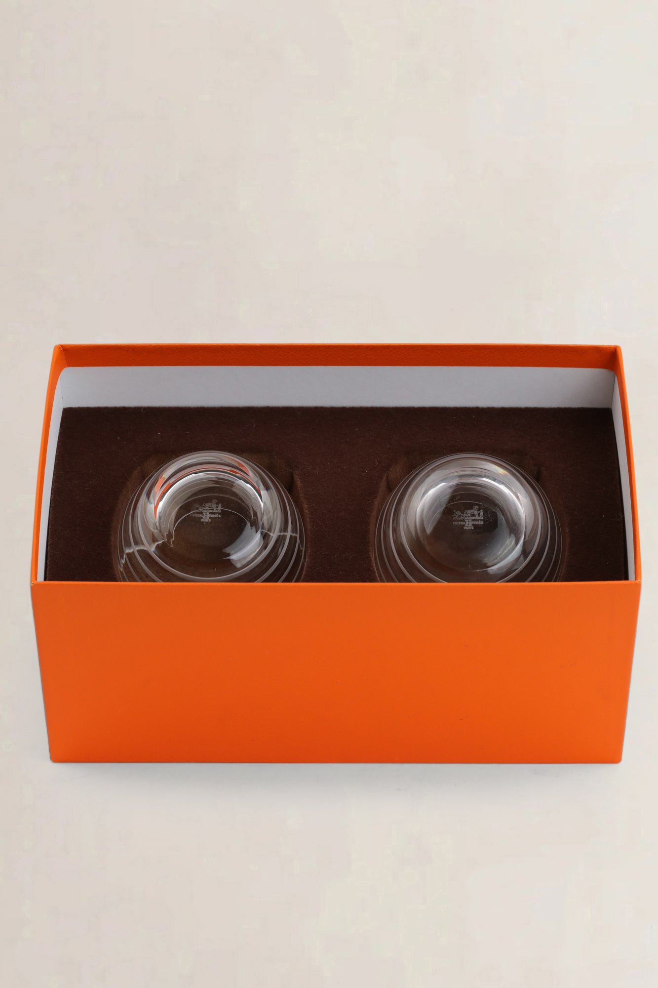 Hermès St Louis Fanfare Tumbler Glasses