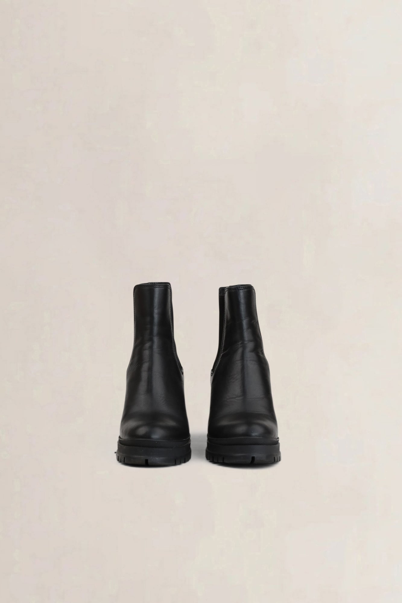 Prada Black Leather Boots