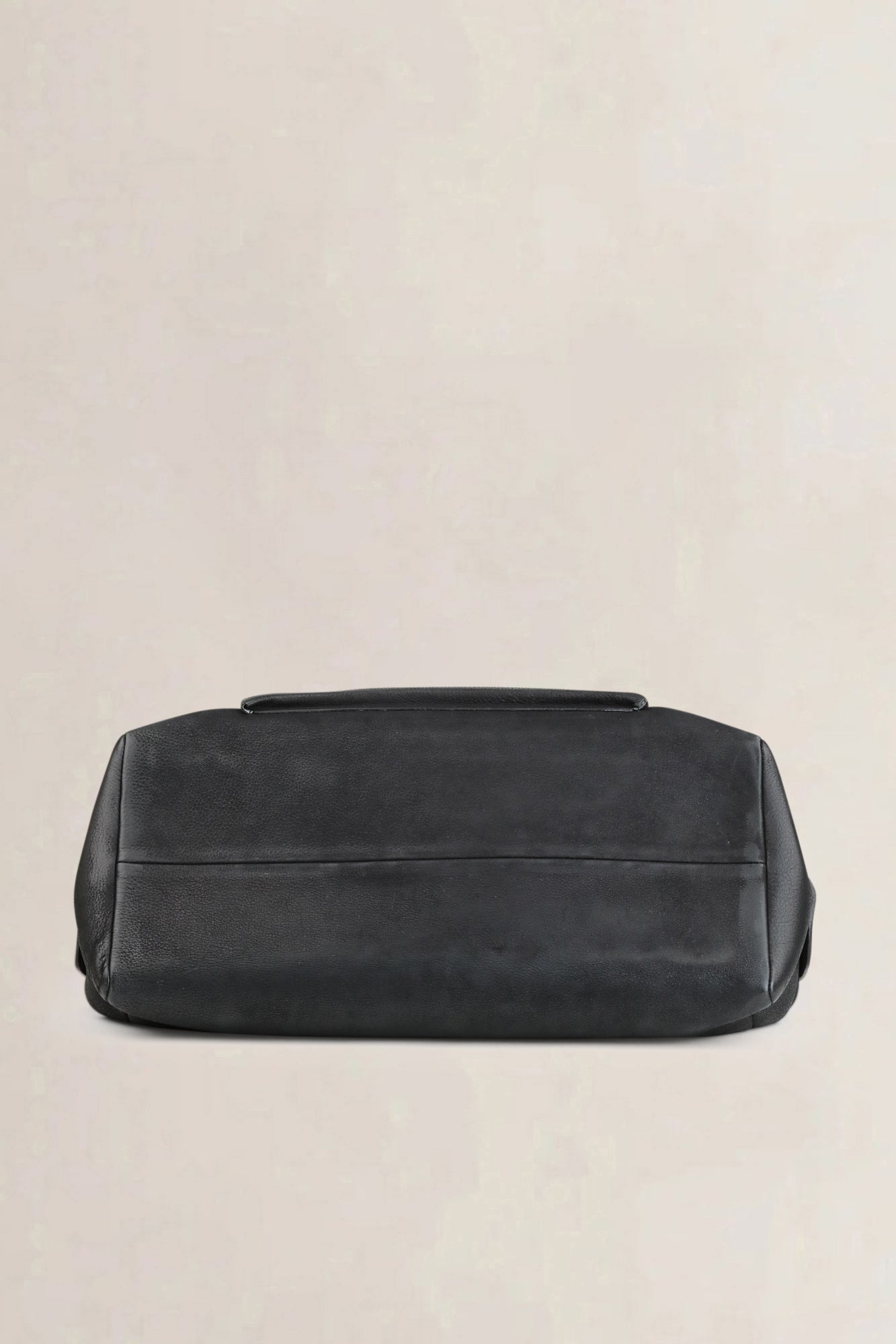 Delvaux Black Leather Benjamin Shoulder Bag