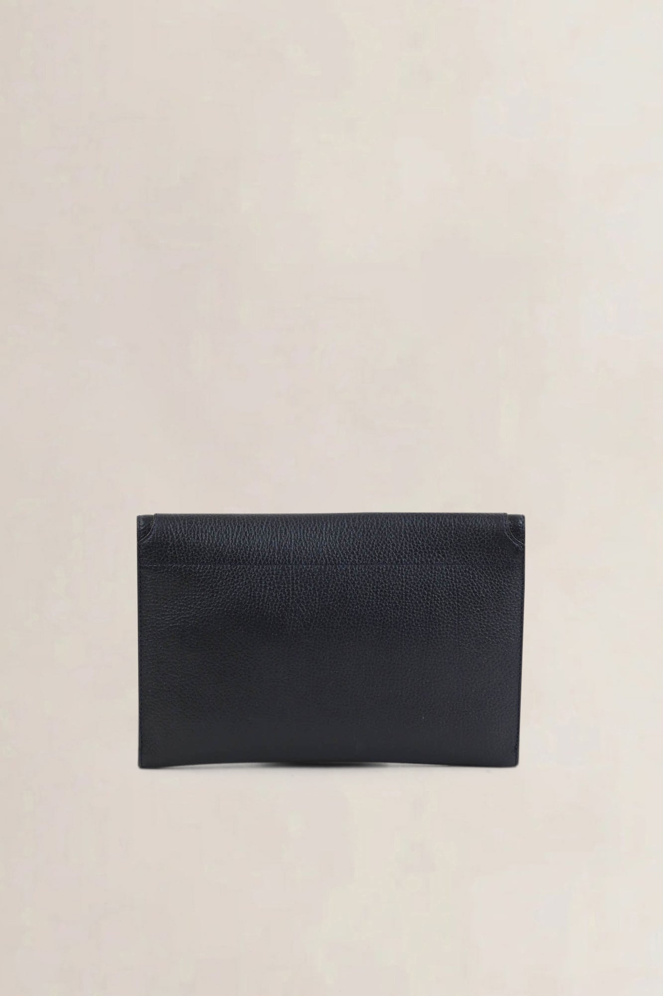 Delvaux Blue Leather Clutch
