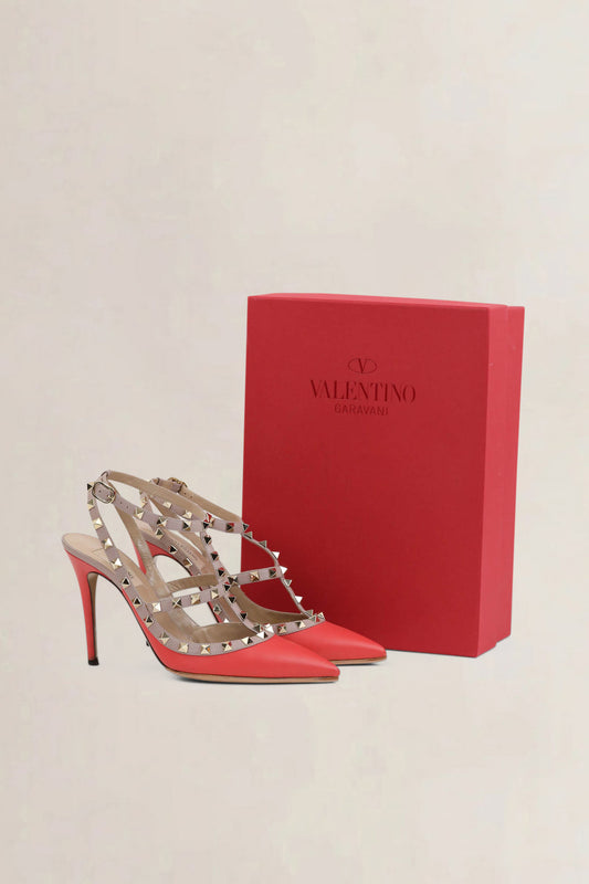 Valentino Garavani Coral Rockstud Pumps