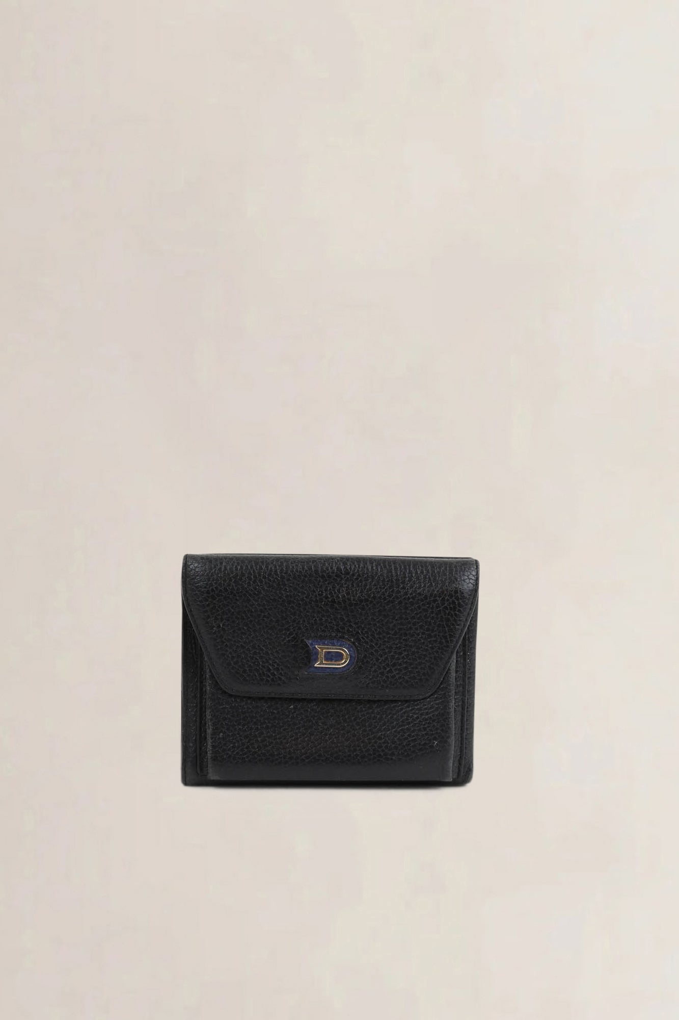 Delvaux Black Leather Wallet
