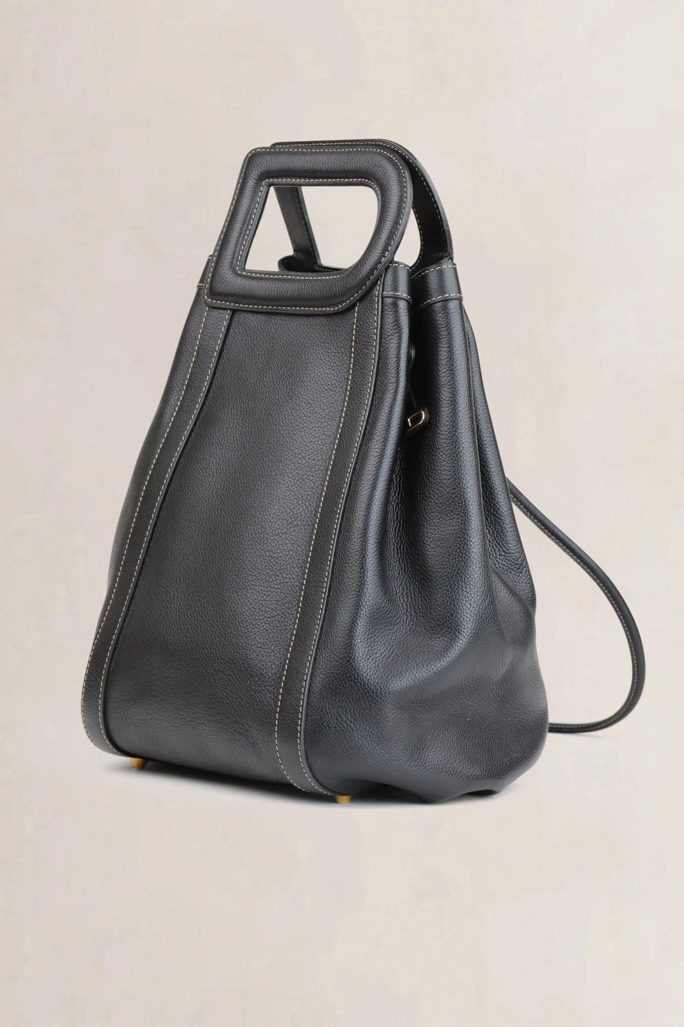 Delvaux Black Punch D Shoulder Bag