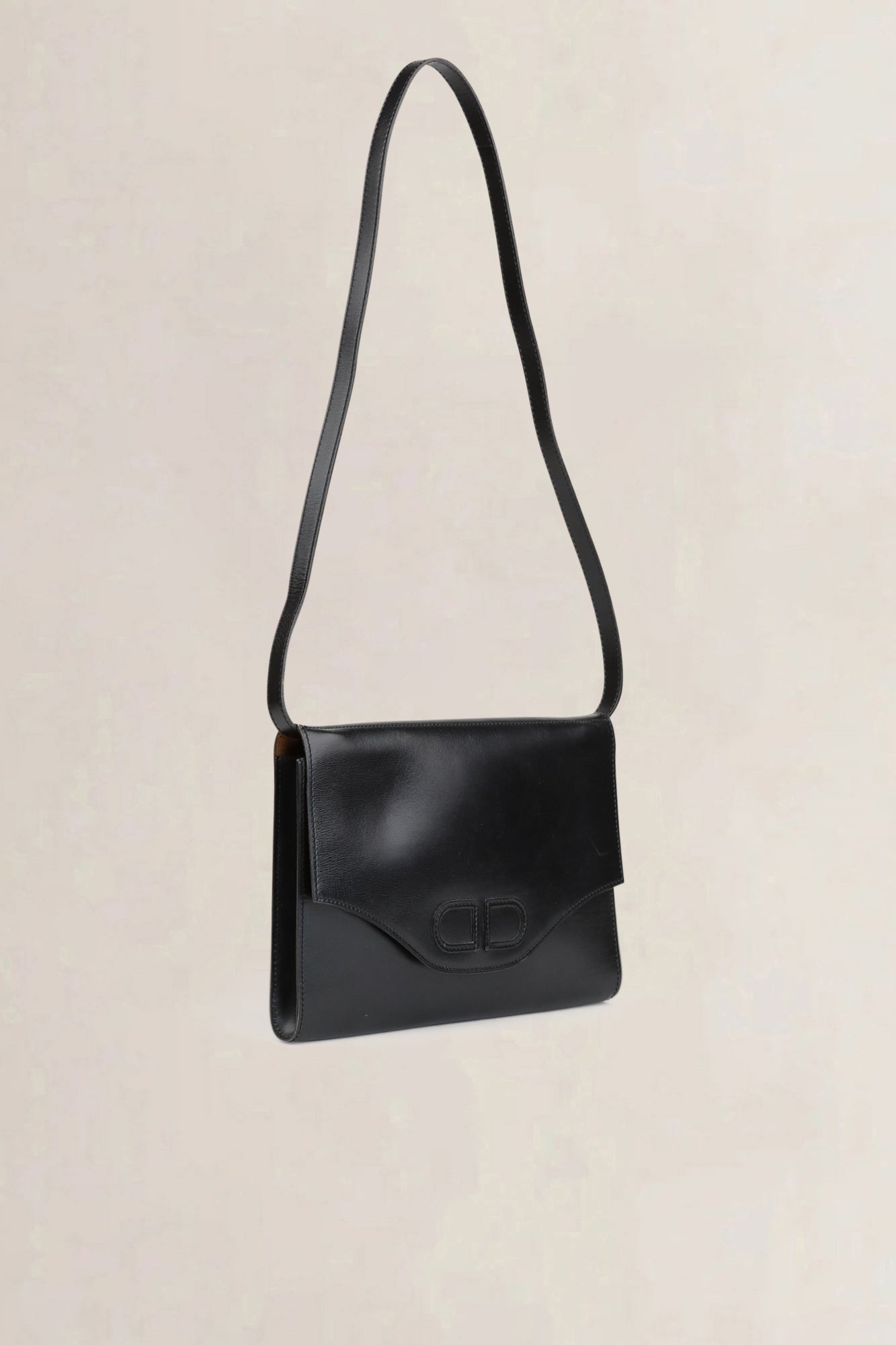 Delvaux Black Bourgogne Crossbody Bag