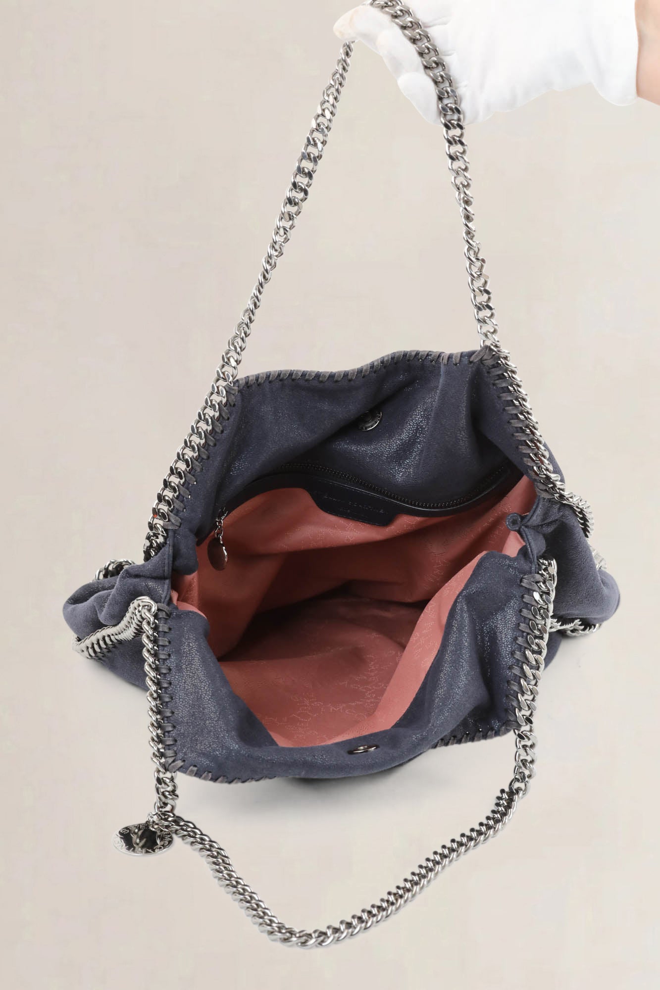 Stella McCartney Blue Falabella Shoulder Bag