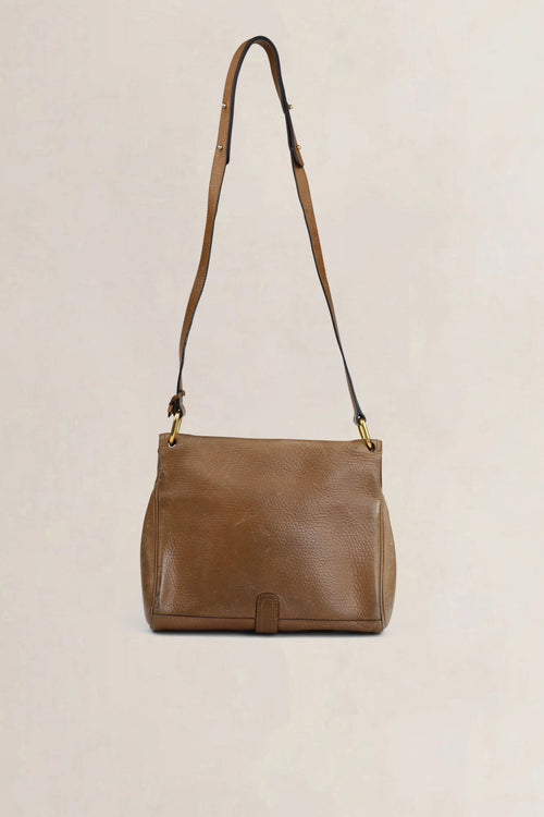 Delvaux Brown Fichu Crossbody Bag