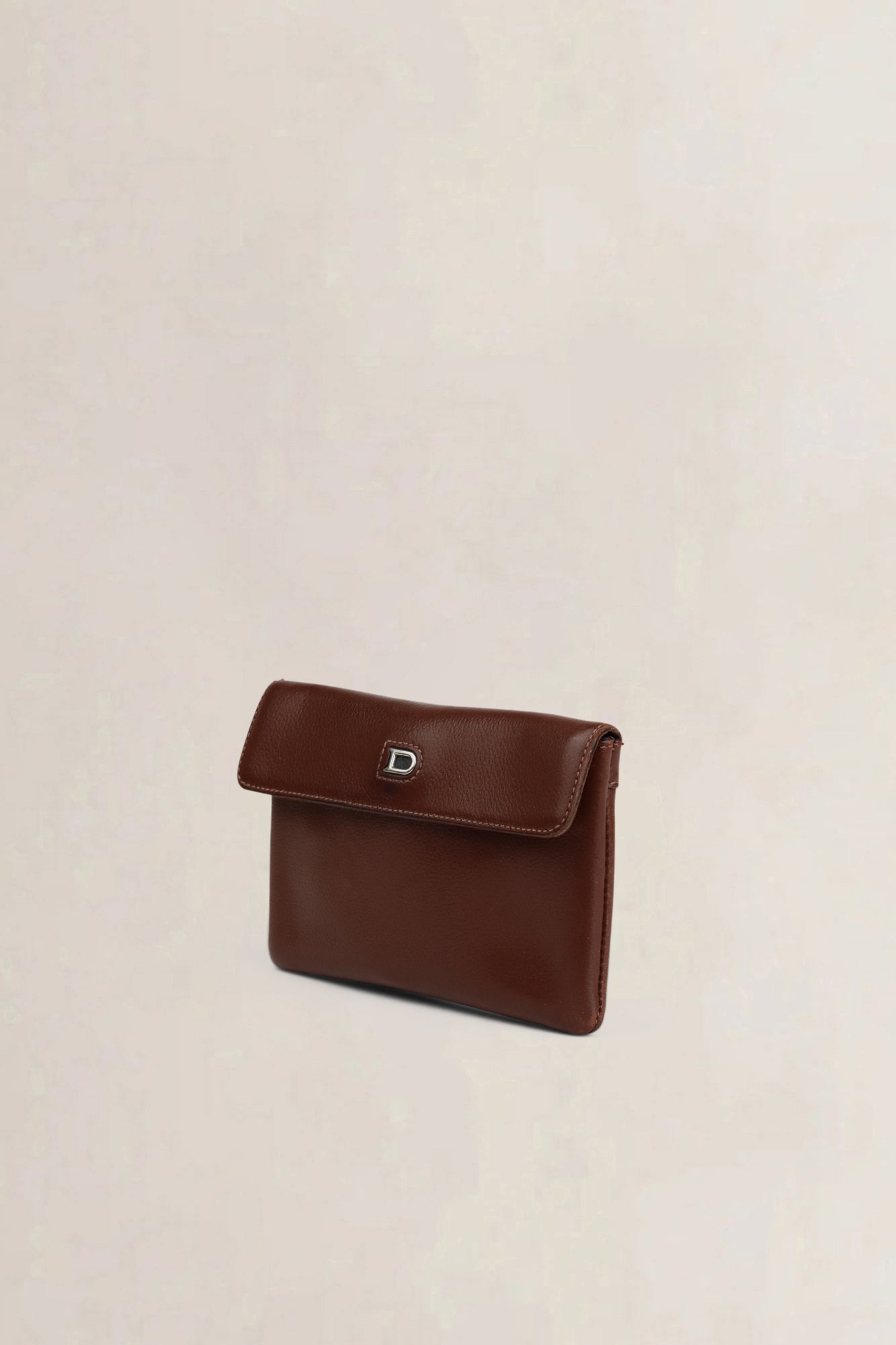 Delvaux Brown Leather Wallet