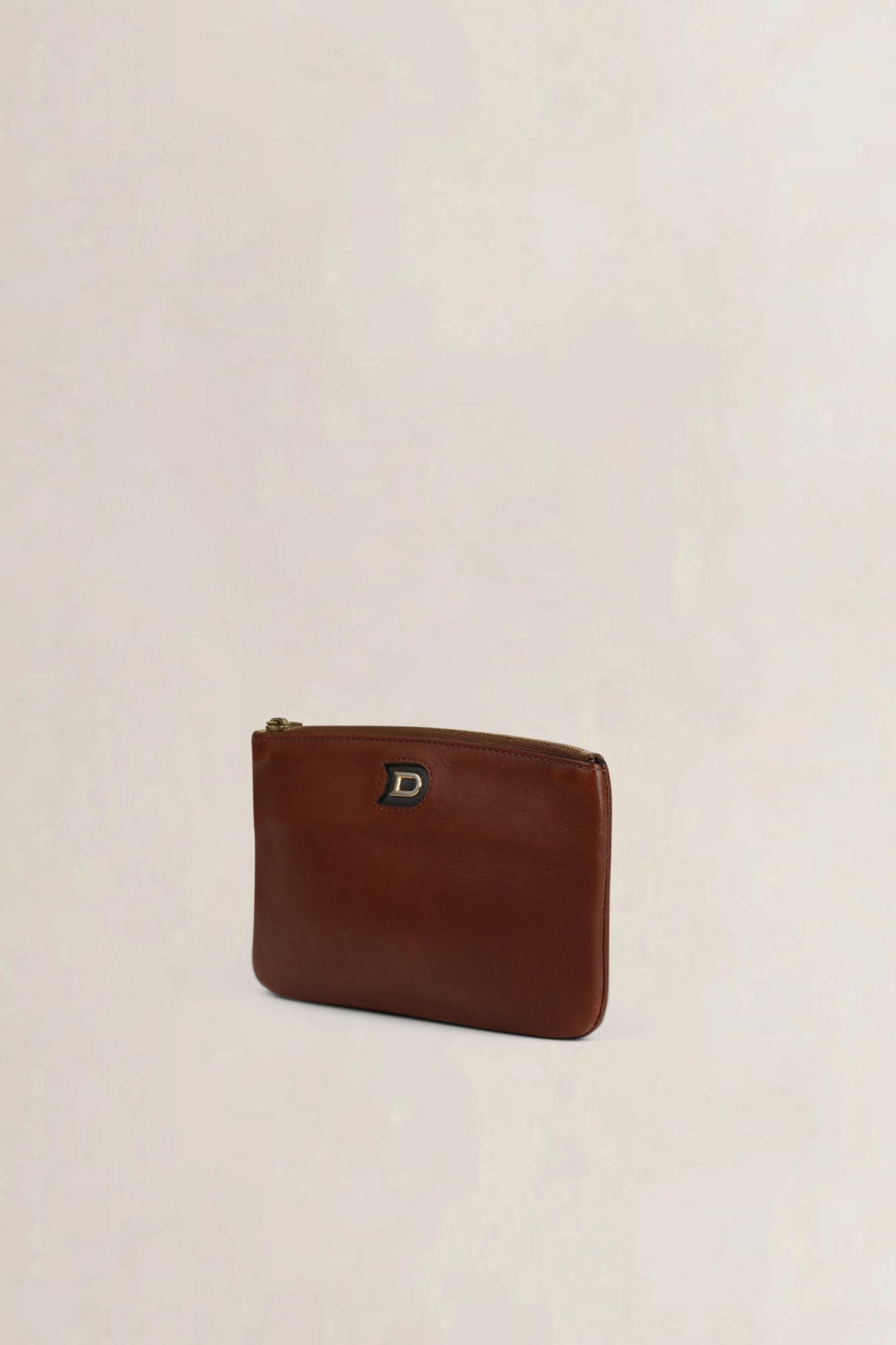 Delvaux Brown Leather Wallet