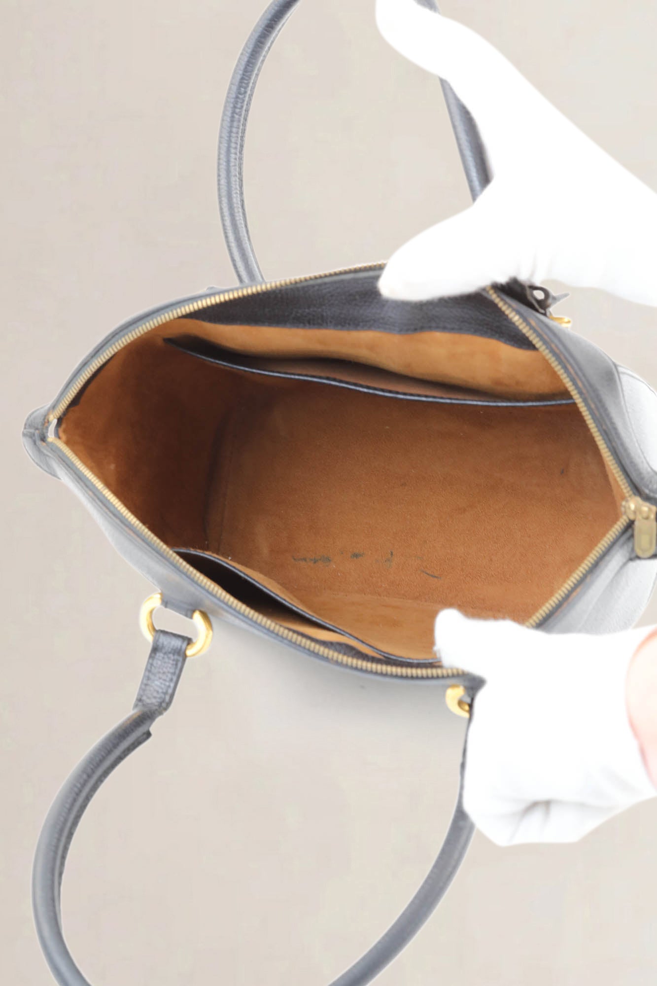 Delvaux Blue Charme Shoulder Bag