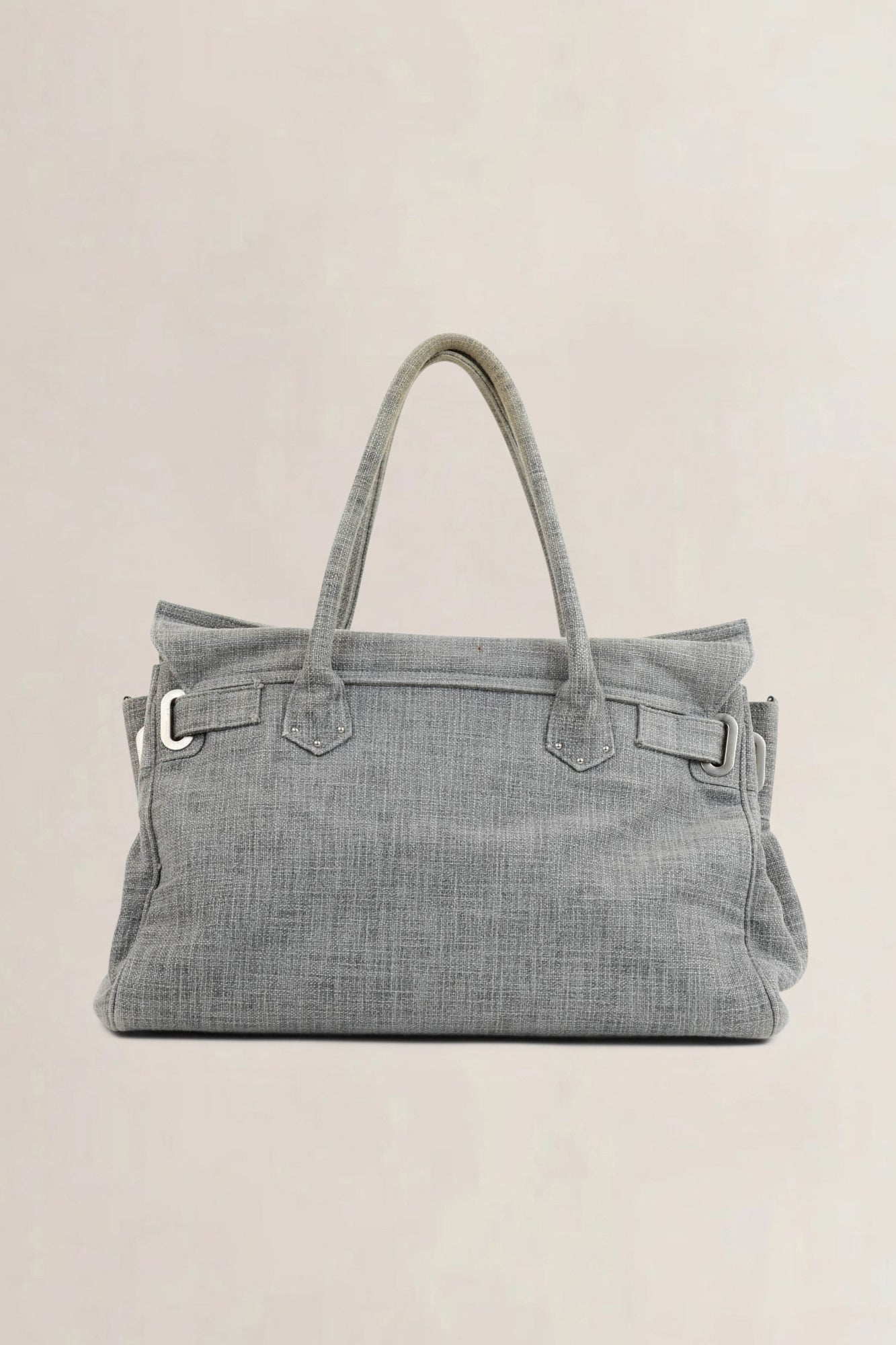 Brunello Cucinelli Grey Top Handle Bag