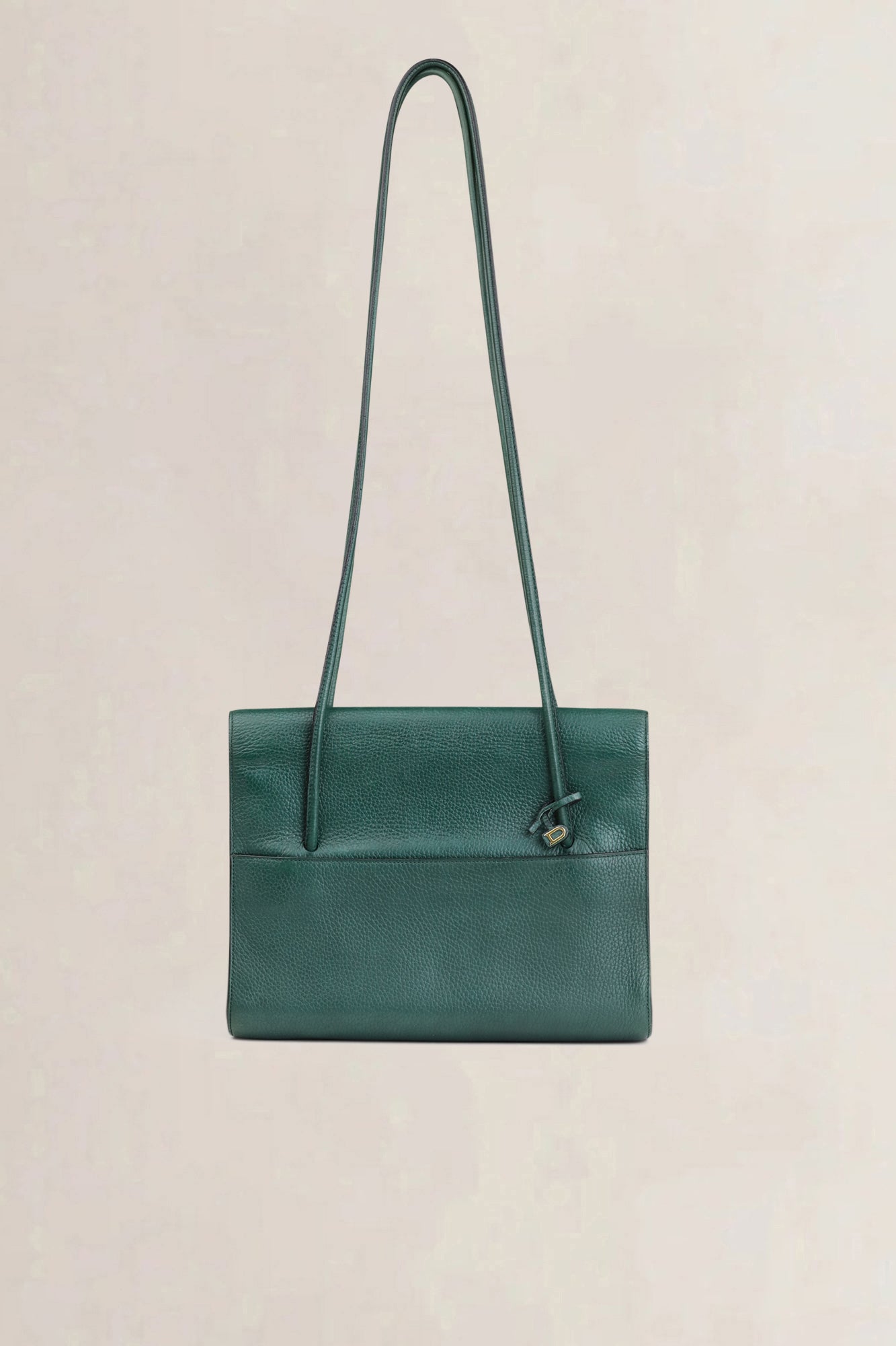 Delvaux Groene Leren Thermidor Crossbody Tas