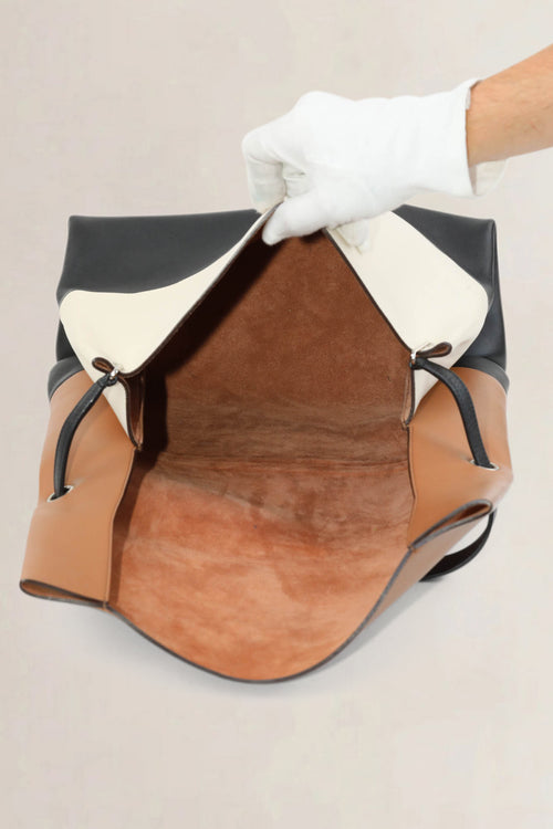 Céline Orange/Black All Soft Shoulder Bag