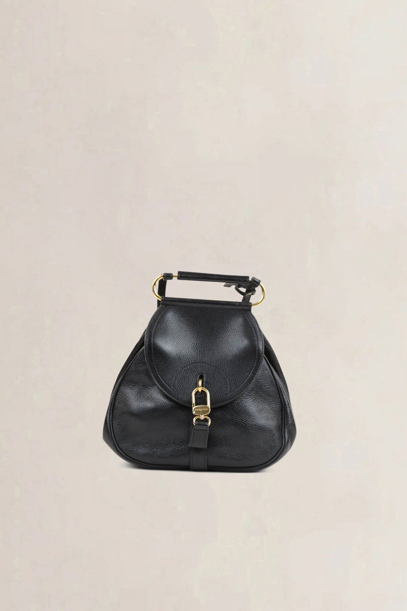 Delvaux Black Cerceau PM Backpack