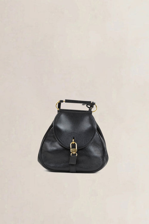 Delvaux Black Cerceau PM Backpack