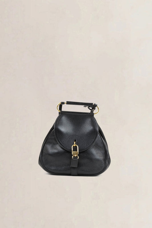 Delvaux Black Cerceau PM Backpack