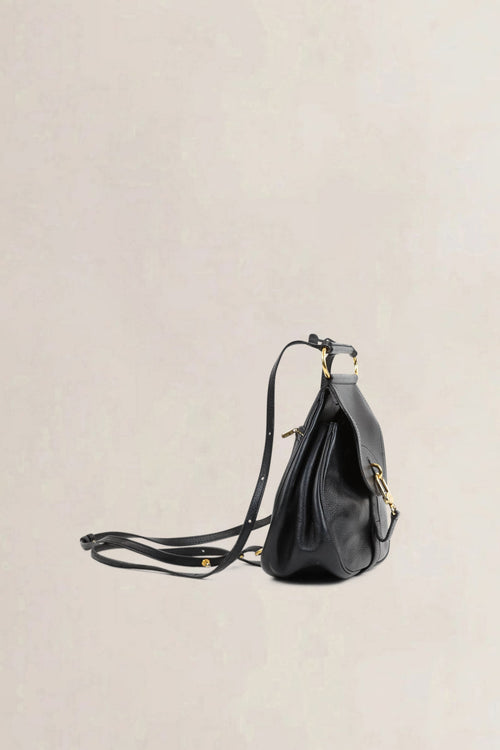 Delvaux Black Cerceau PM Backpack