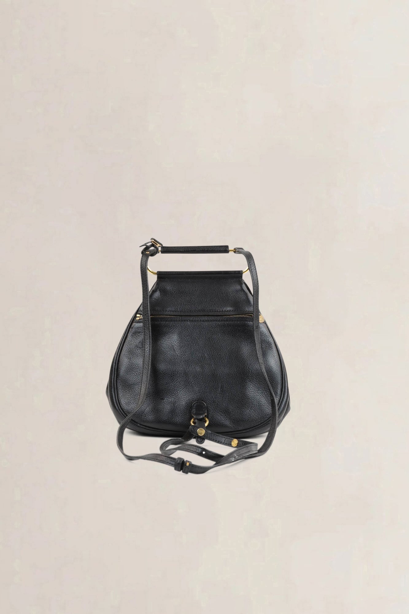 Delvaux Black Cerceau PM Backpack