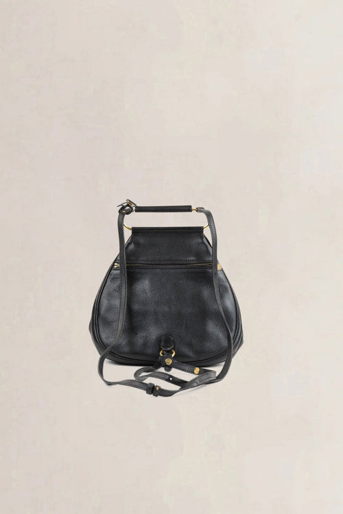 Delvaux Black Cerceau PM Backpack