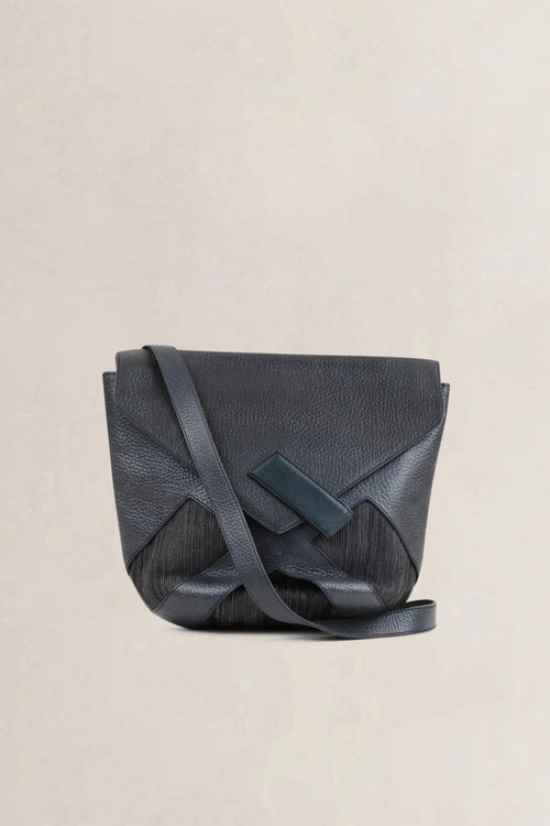 Delvaux Blue Desavroye GM Crossbody Bag