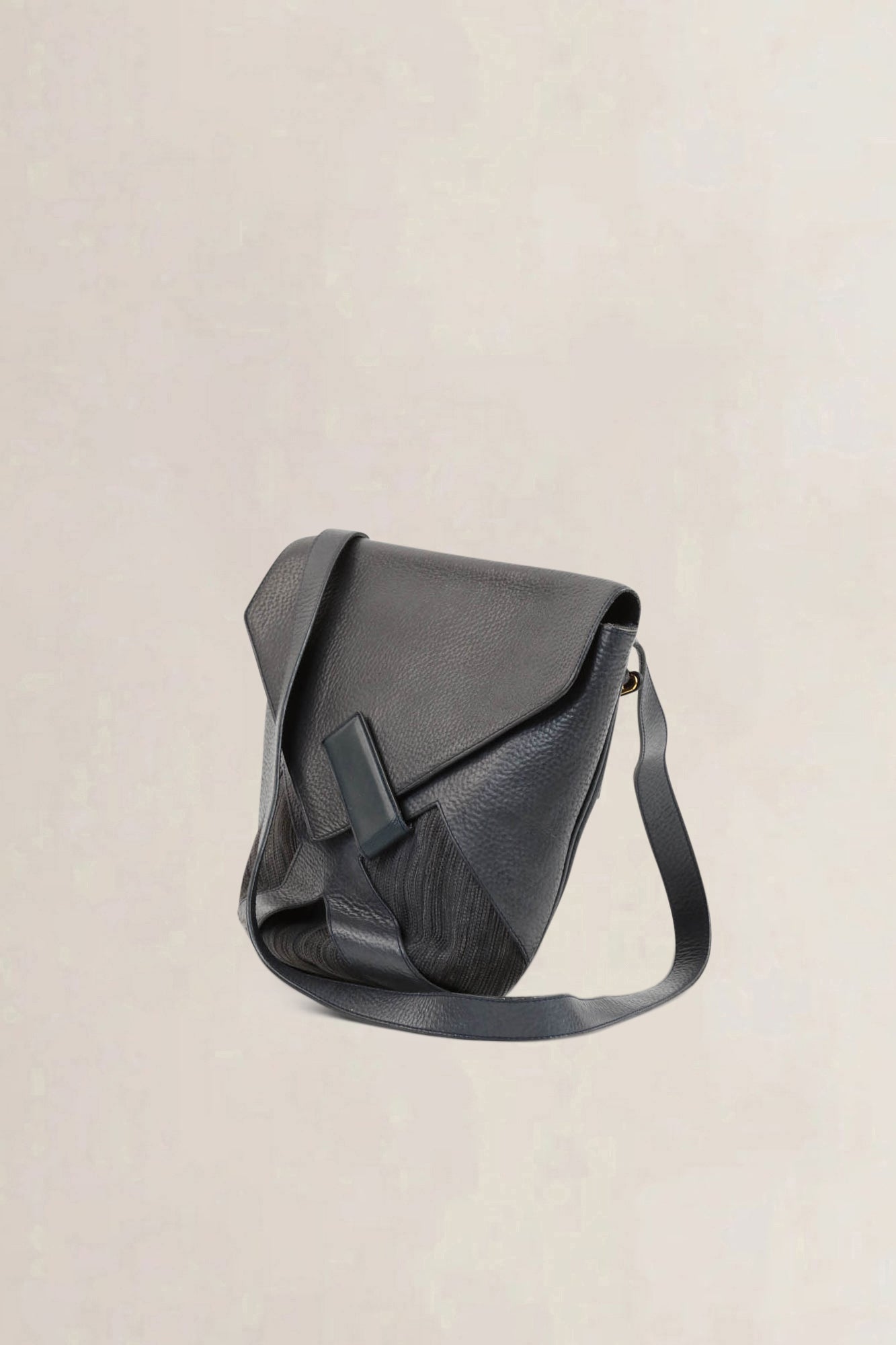 Delvaux Blue Desavroye GM Crossbody Bag