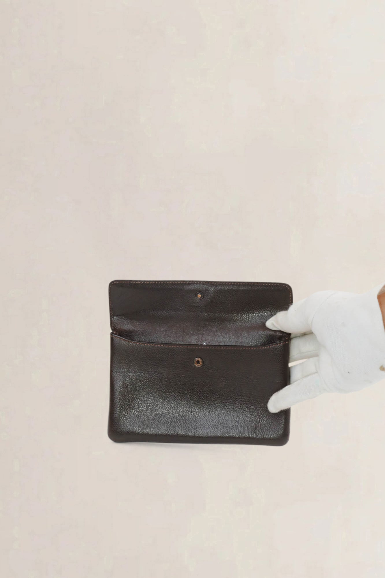 Delvaux Brown Wallet