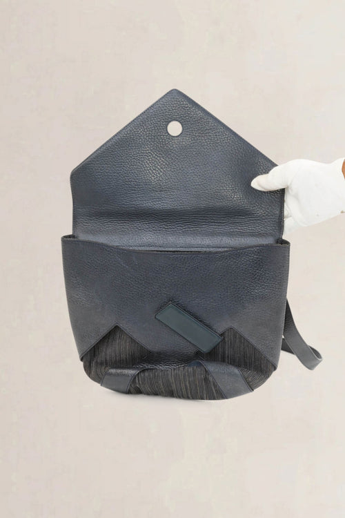 Delvaux Blue Desavroye GM Crossbody Bag