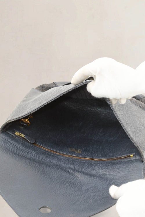 Delvaux Blue Desavroye GM Crossbody Bag