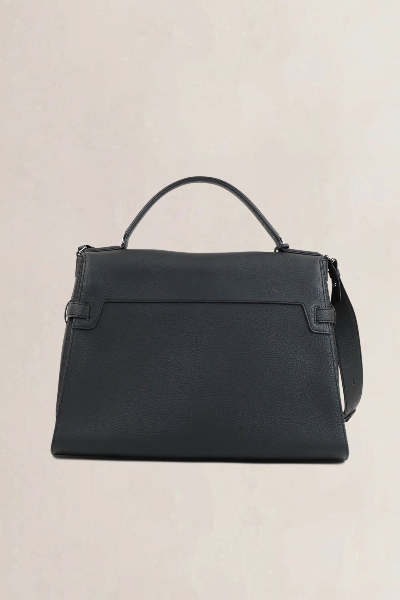 Delvaux Black Tempête XL Shoulder Bag