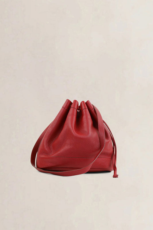 Hermès 1998 Red GM Bucket Bag