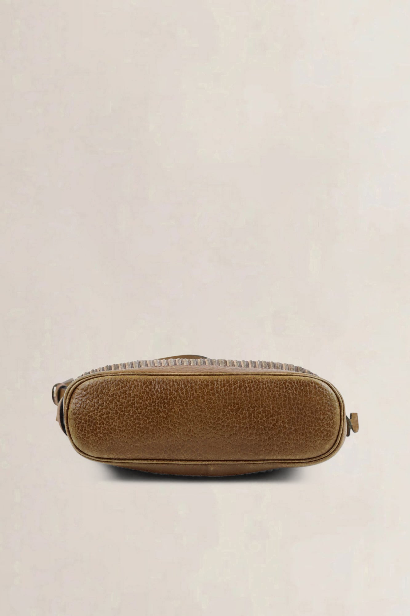 Delvaux Brown Toile De Cuir Crossbody Bag