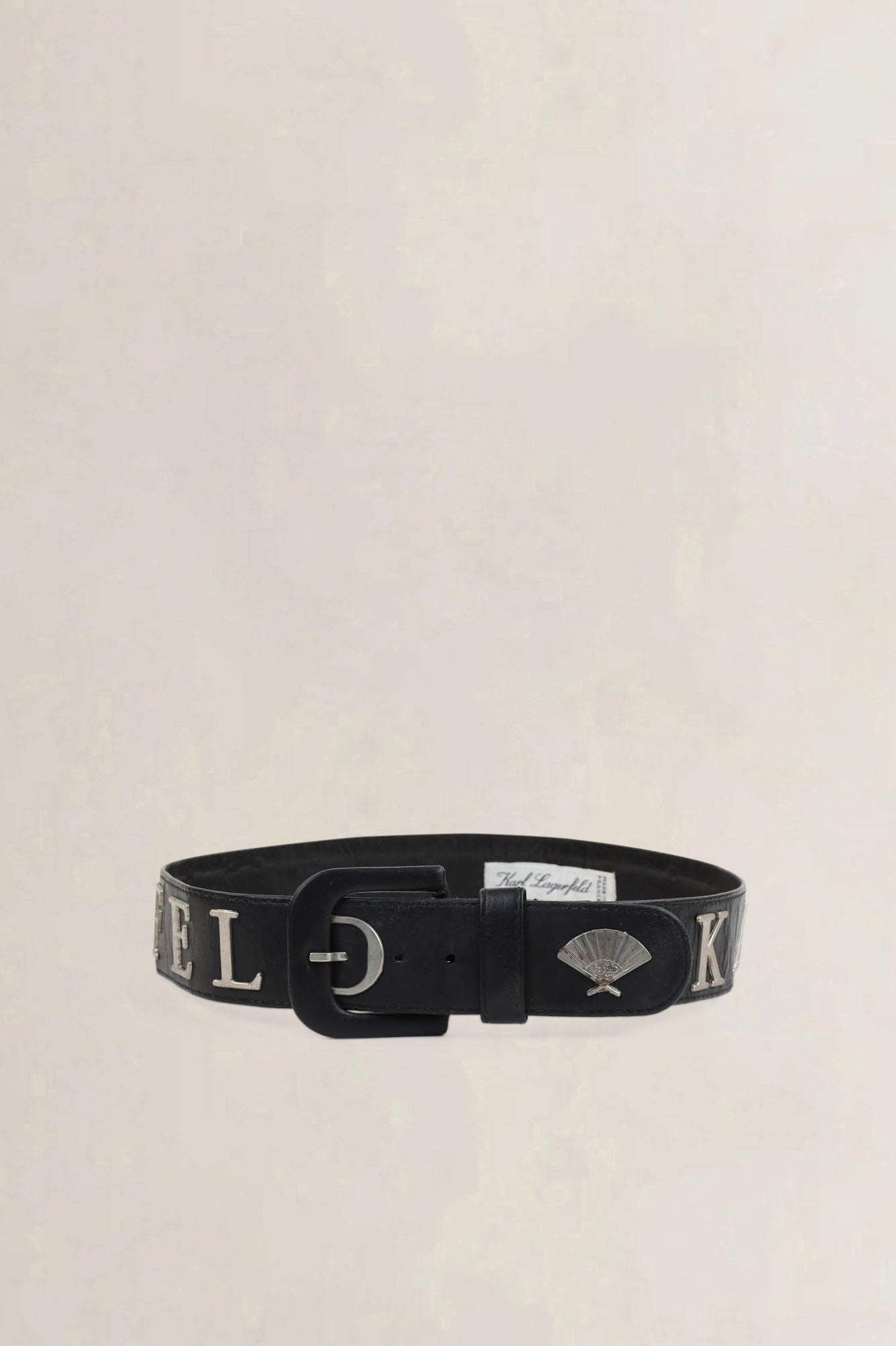 Karl Lagerfeld Black Belt