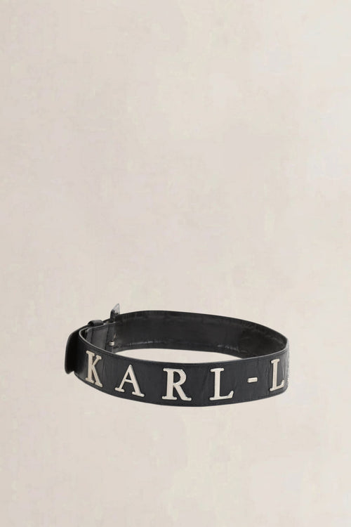Karl Lagerfeld Black Belt