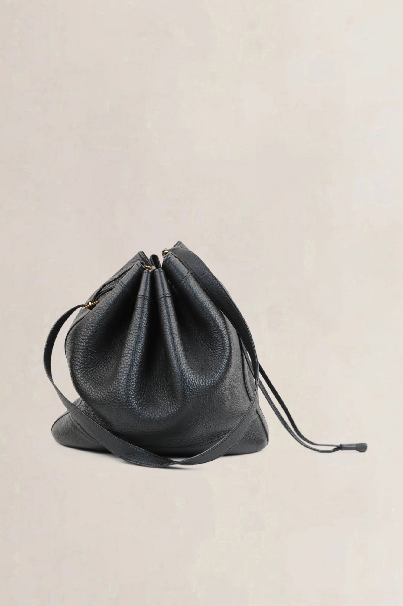 Hermès Blue GM Bucket Bag