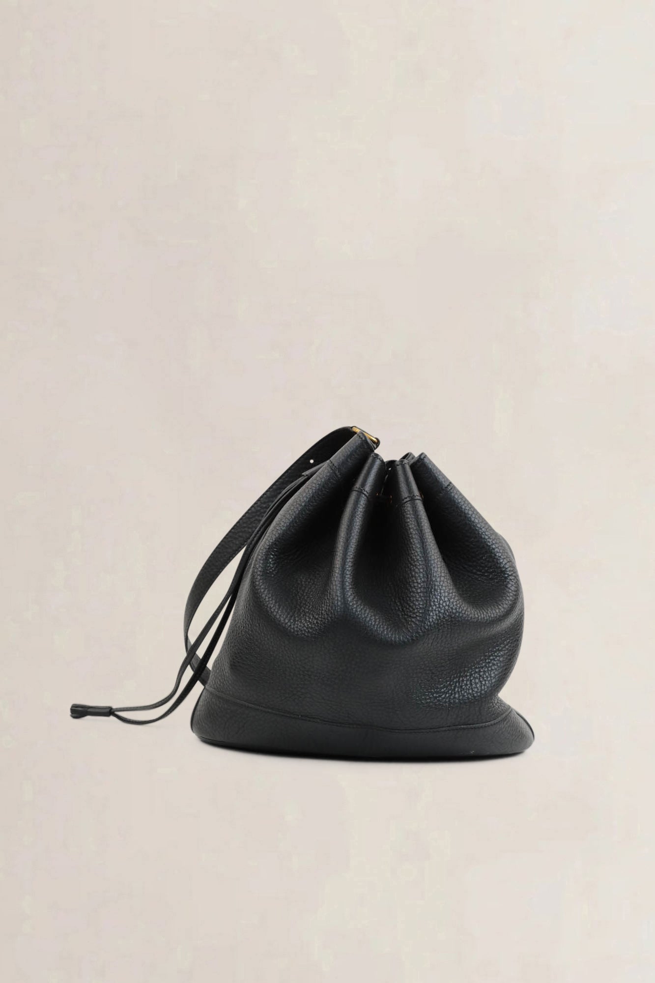 Hermès Blue GM Bucket Bag