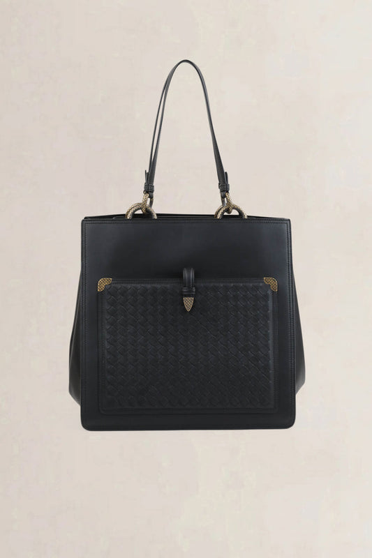 Bottega Veneta Black Shoulder Bag