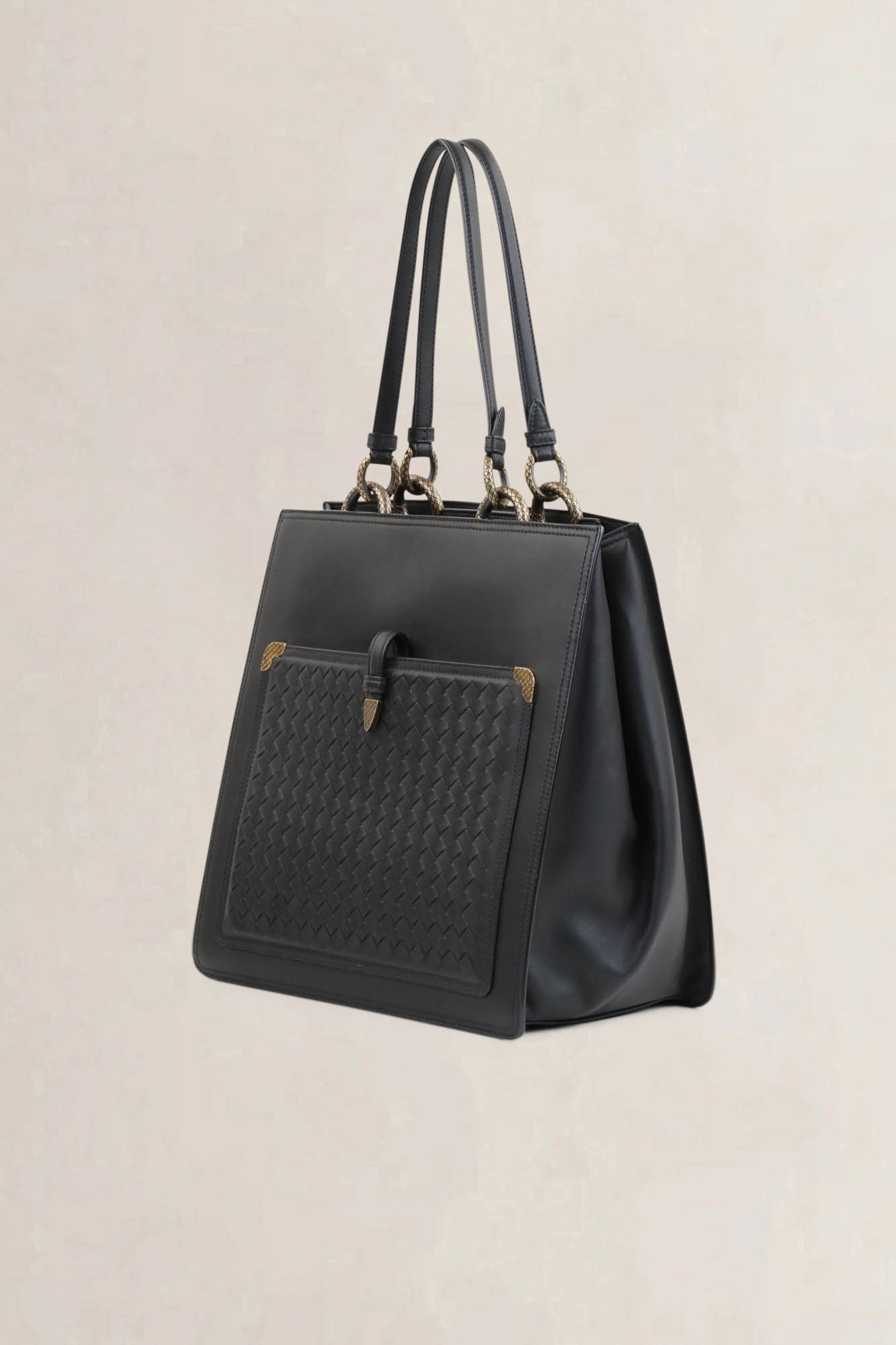 Bottega Veneta Black Shoulder Bag