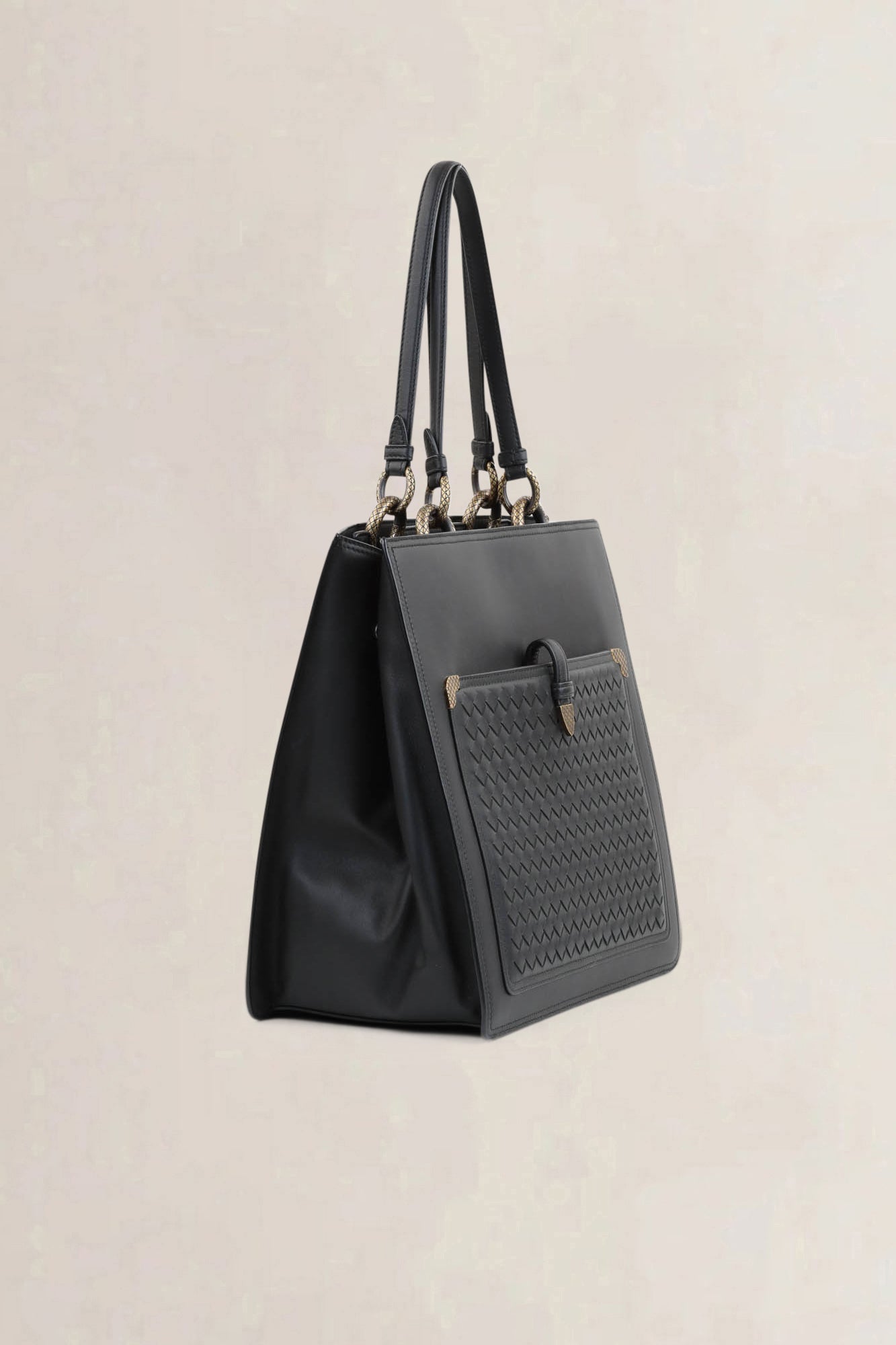 Bottega Veneta Black Shoulder Bag