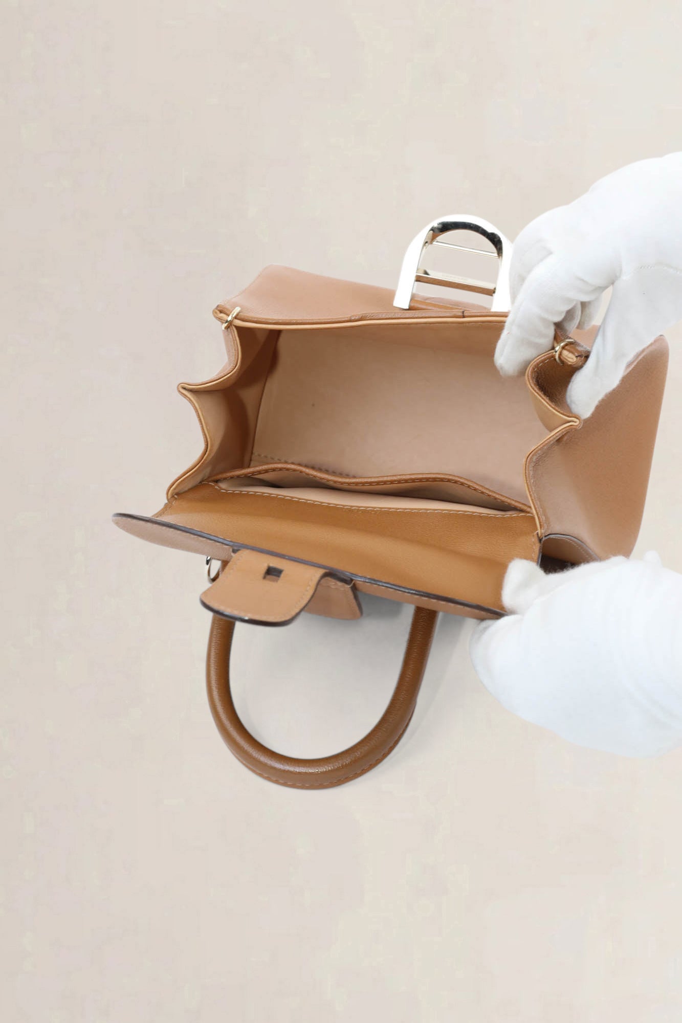 Delvaux Végétal Brillant Mini Crossbody Bag