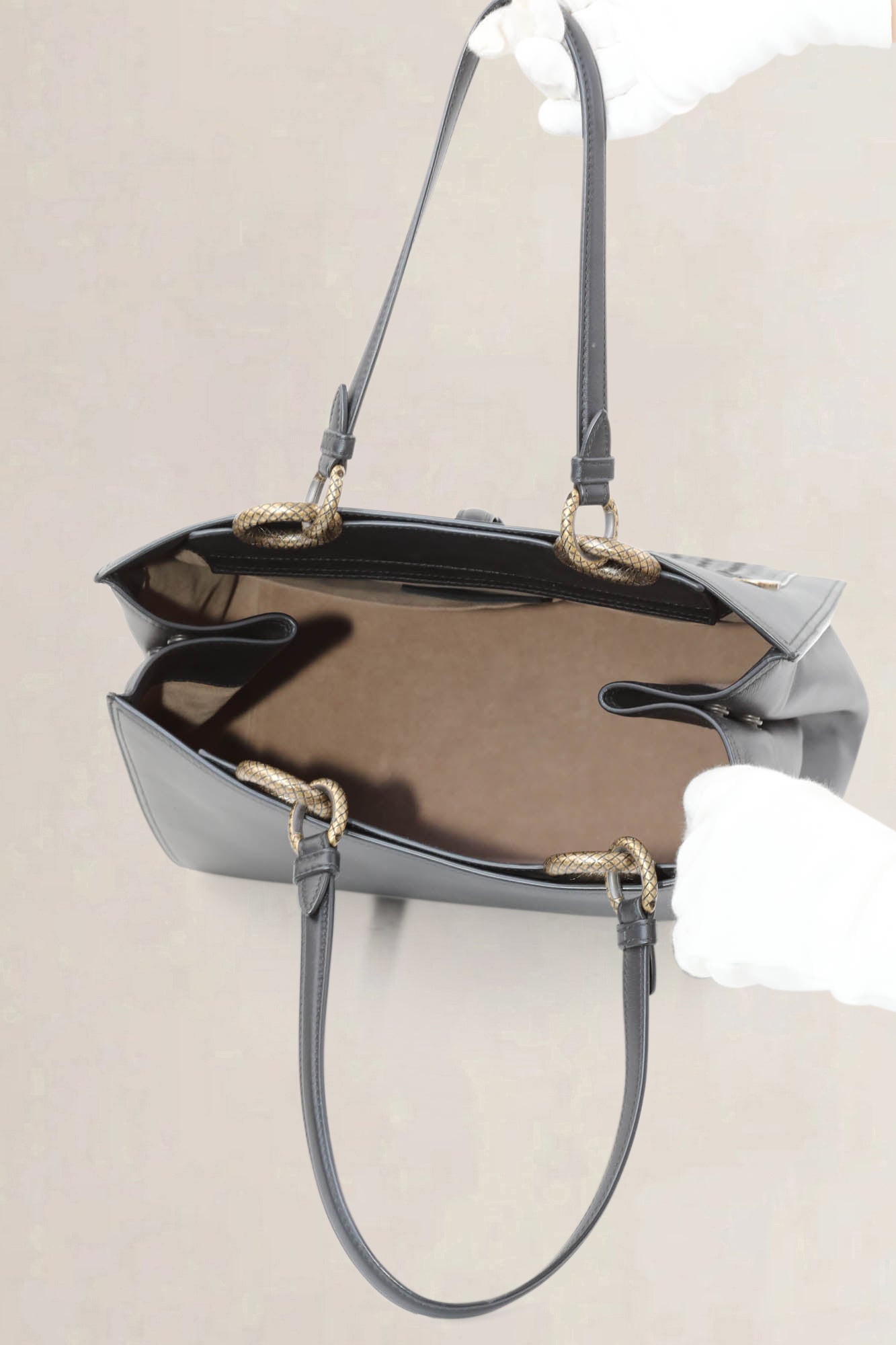 Bottega Veneta Black Shoulder Bag