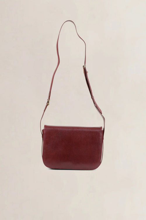 Cartier Vintage Burgundy Crossbody Bag