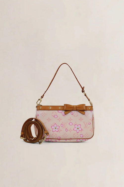 Louis Vuitton x Takashi Murakami Pink Cherry Blossom Monogram Crossbody Bag