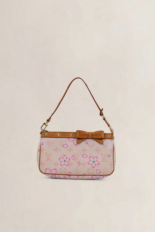 Louis Vuitton x Takashi Murakami Pink Cherry Blossom Monogram Crossbody Bag