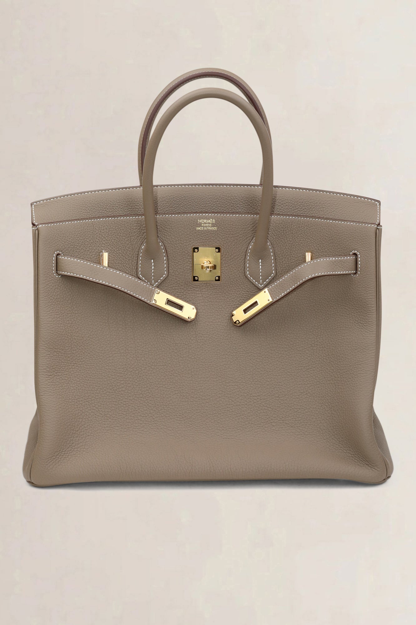 Hermès Birkin 35 Etoupe Togo GHW