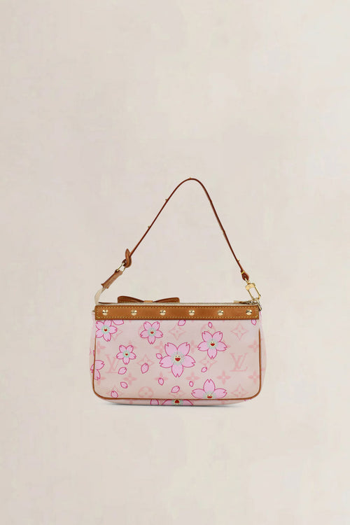 Louis Vuitton x Takashi Murakami Pink Cherry Blossom Monogram Crossbody Bag