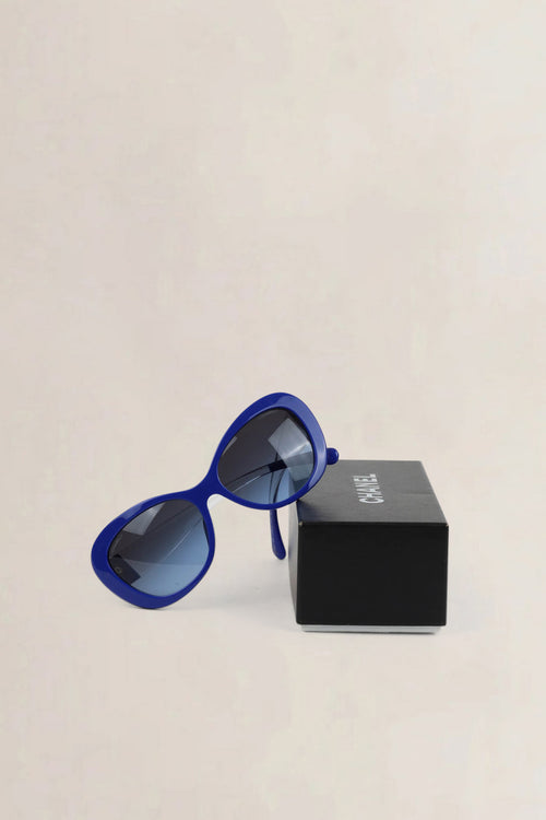 Chanel Blue Sunglasses