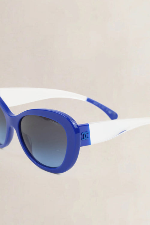 Chanel Blue Sunglasses