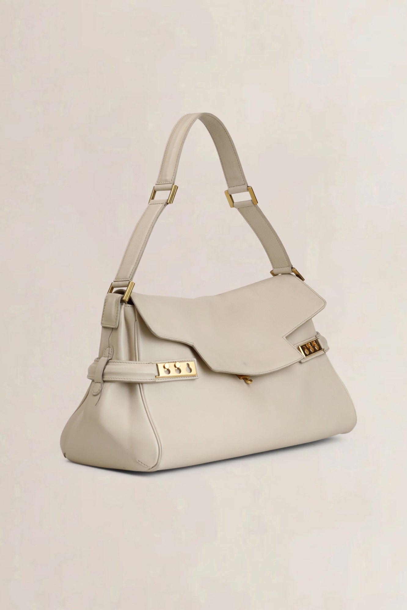 Delvaux Beige Tempête Epaule Shoulder Bag