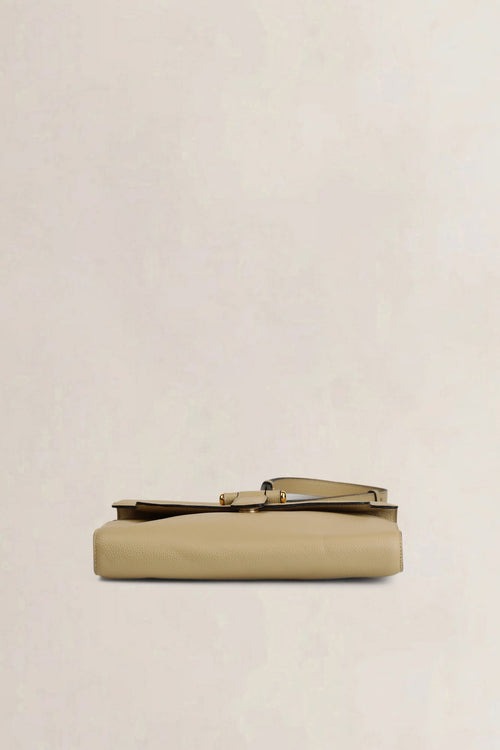 Delvaux Beige Leather Crossbody Bag