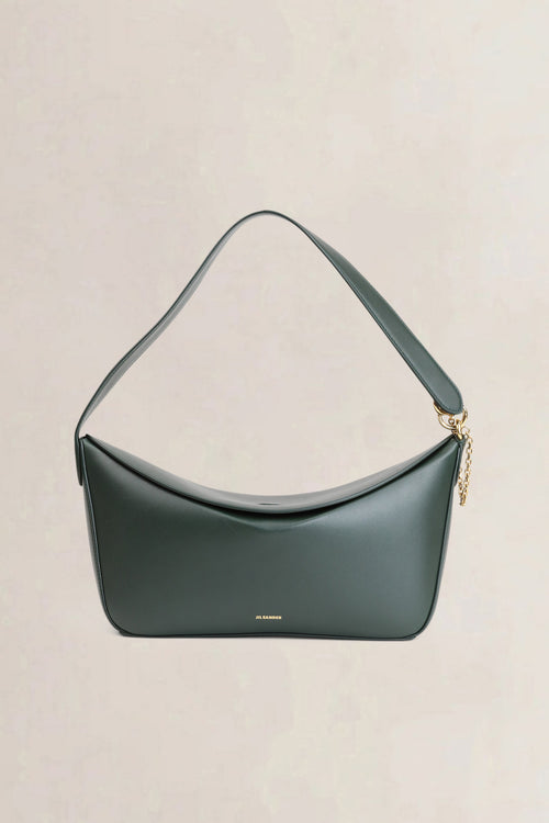 Jil Sander Green Fortune Shoulder Bag