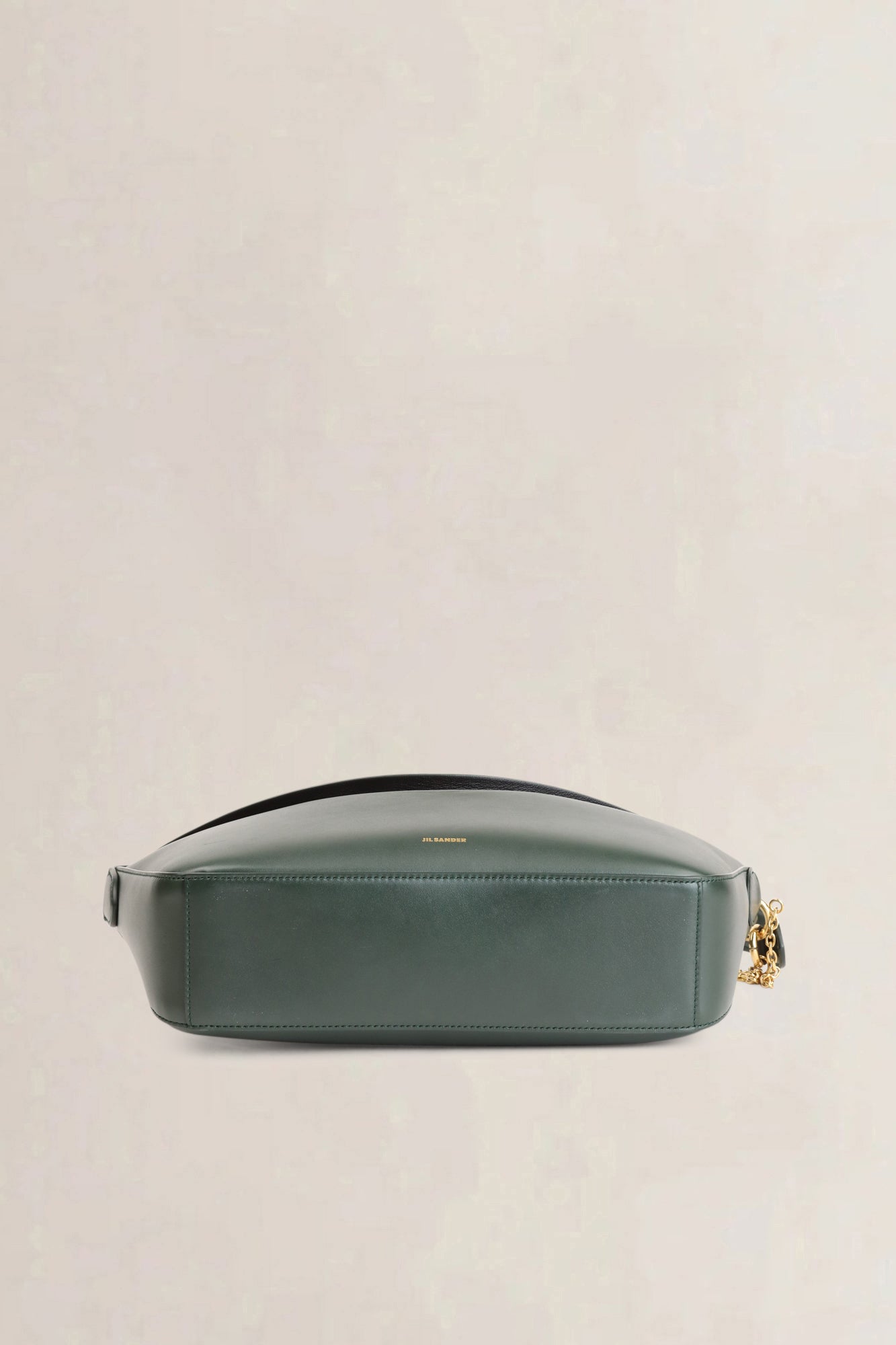 Jil Sander Green Fortune Shoulder Bag